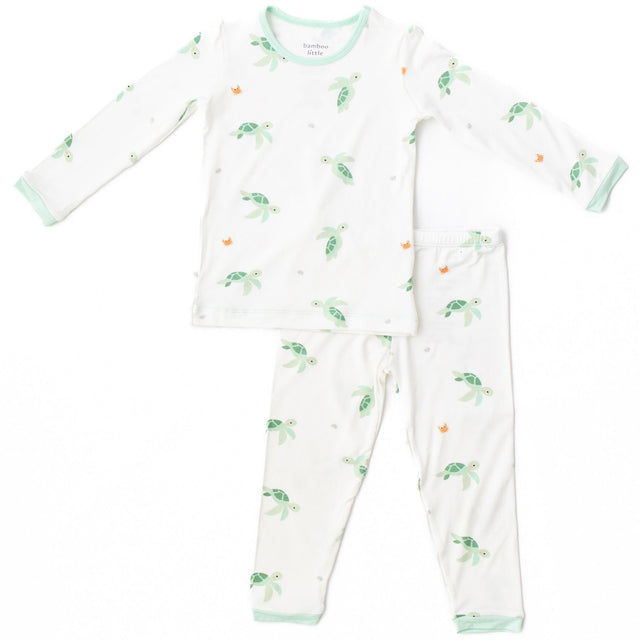 Turtle Pajama Set - HoneyBug 