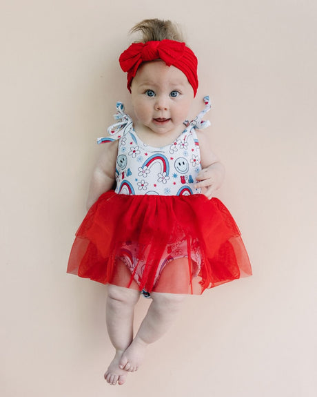 Tutu Romper | Little Miss USA - HoneyBug 