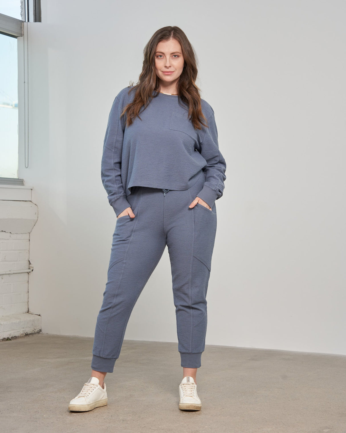 EcoKnit™ Seamed Sweatpant - HoneyBug 