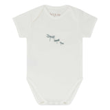 3 Pack Jersey Cotton Undershirts - Blue Dragonfly - HoneyBug 