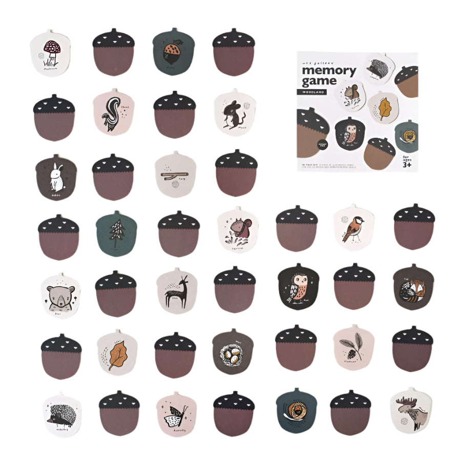 Memory Game - Woodland - HoneyBug 