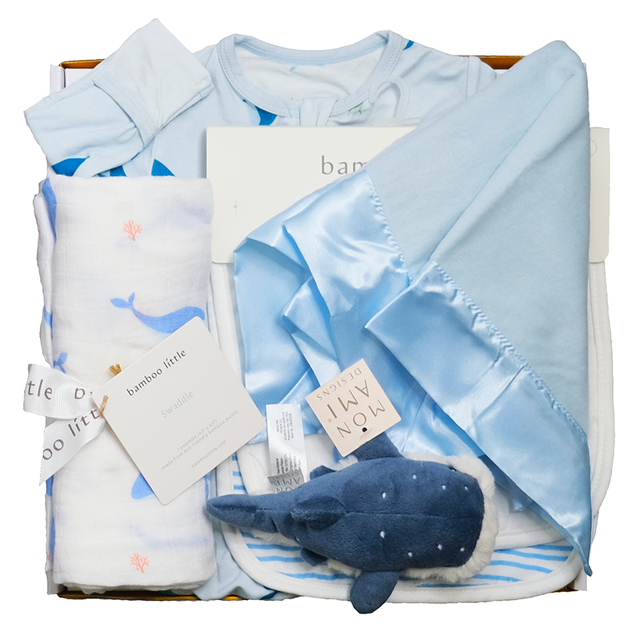 Whale Hello There Gift Box - HoneyBug 