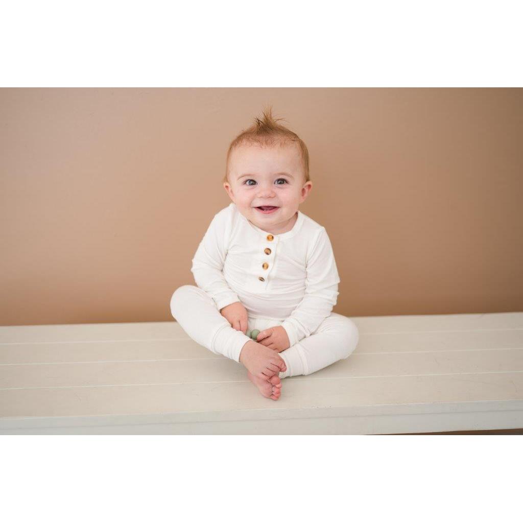 Softest 2 Piece Set - White - HoneyBug 
