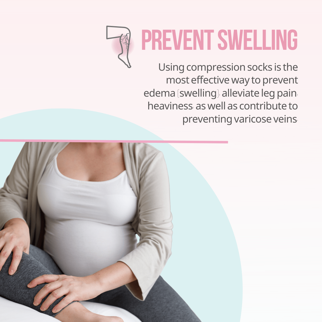 Maternity Compression Socks - HoneyBug 