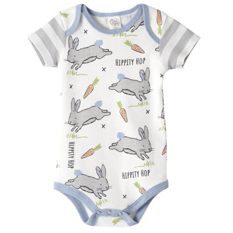 Easter Parade Bodysuit - Blue - HoneyBug 