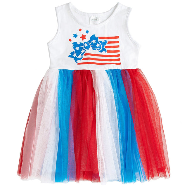 Patriotic Fairy Tutu Dress - HoneyBug 