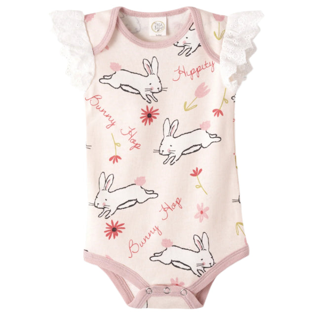 Easter Parade Bodysuit - Pink - HoneyBug 