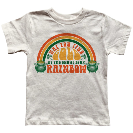 Gold At the End of Your Rainbow Tee - HoneyBug 