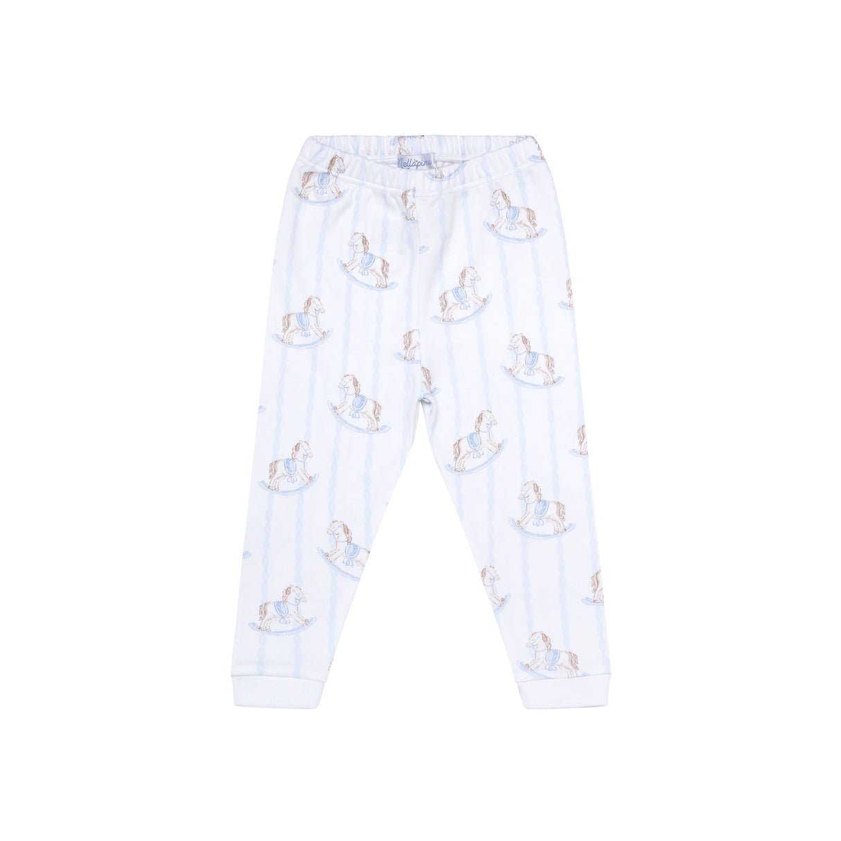 Blue Rocking Horse Pajamas  - HoneyBug 