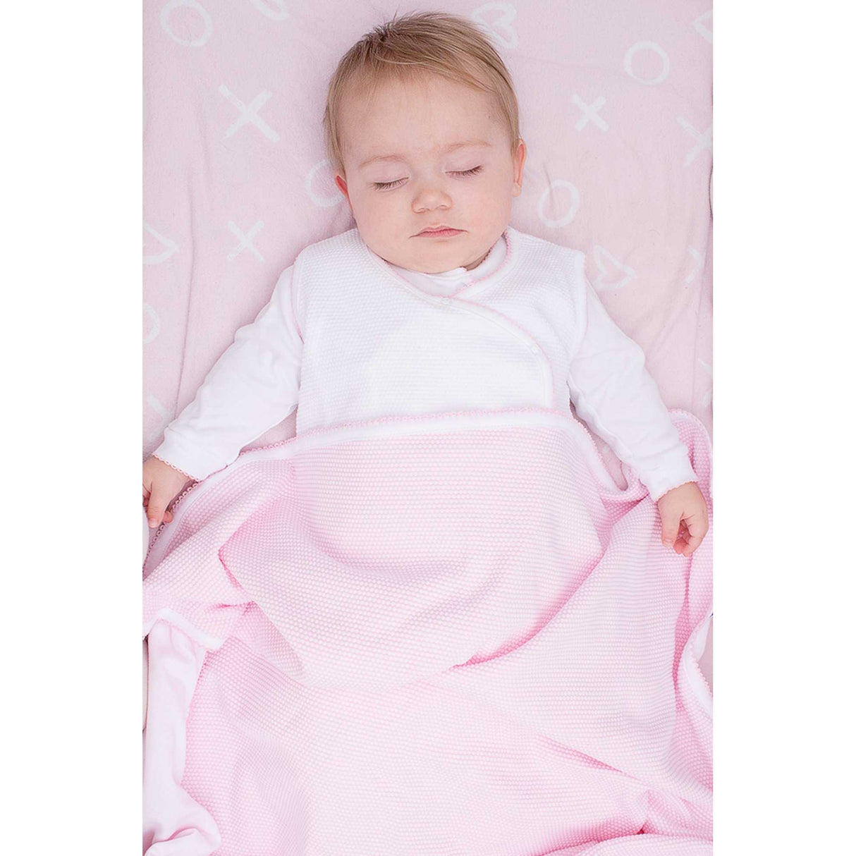 Pink Bubble Blanket - HoneyBug 