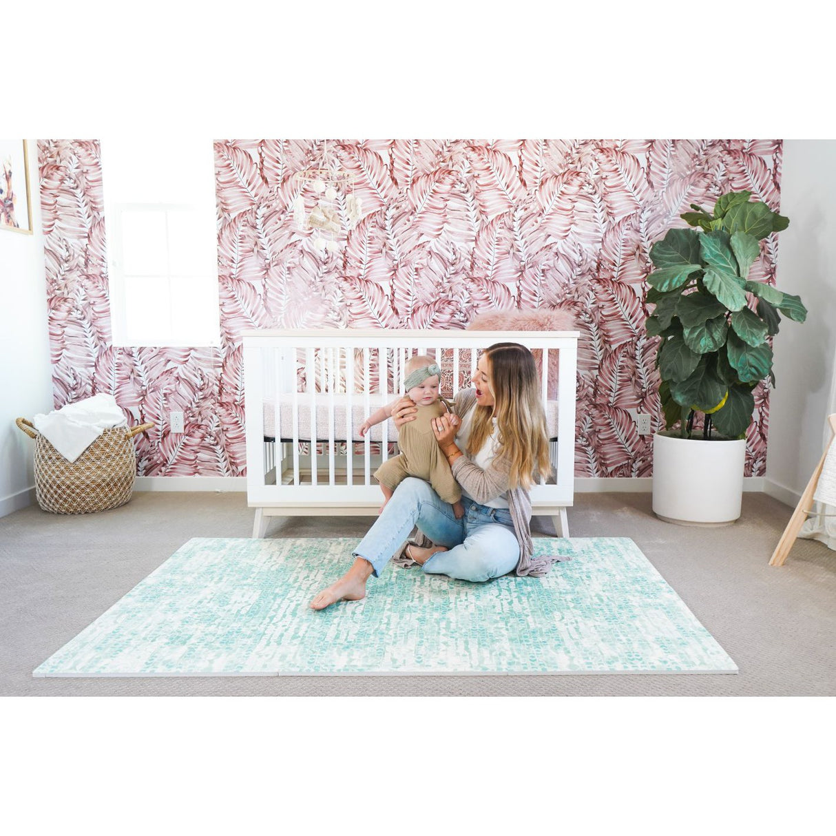 GraphEVA® Play Mat - Jade - HoneyBug 