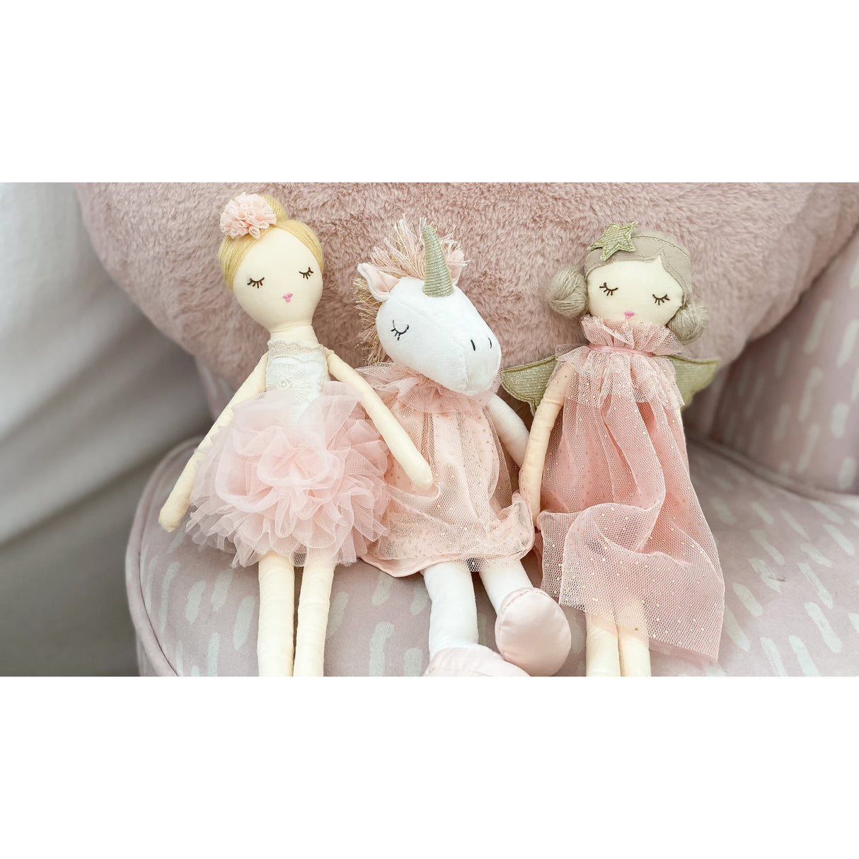 Ariel Fairy Doll Pink - HoneyBug 