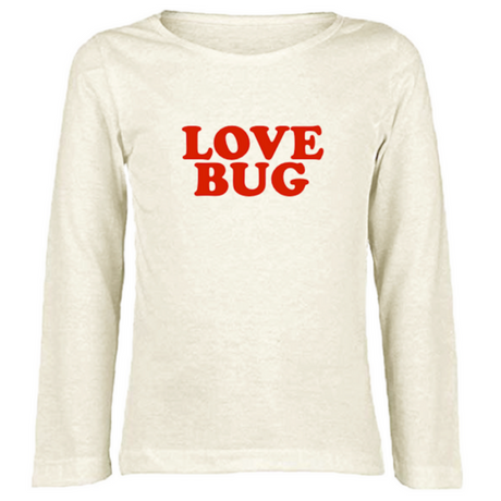 Love Bug - Organic Shirt - Red - HoneyBug 