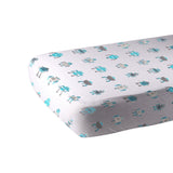 Robot Cotton Muslin Crib Sheet - HoneyBug 