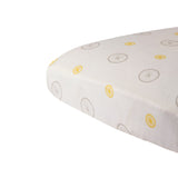 Vintage Wheel Bamboo Muslin Crib Sheet - HoneyBug 
