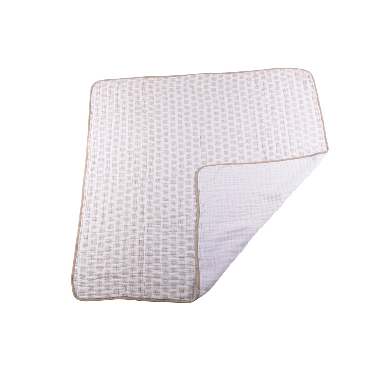 Flower Child Cotton Muslin Newcastle Blanket - HoneyBug 
