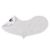 In The Wild Elephant Cotton Burp Cloth Bib 2PK - HoneyBug 
