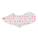 Pop of Pink Cotton Heart Bibs 2PK - HoneyBug 