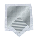 Finley Stripe Bamboo Muslin Security Baby Blankie - HoneyBug 