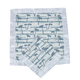 Ocean Palm Trees Bamboo Newcastle Blankie - HoneyBug 