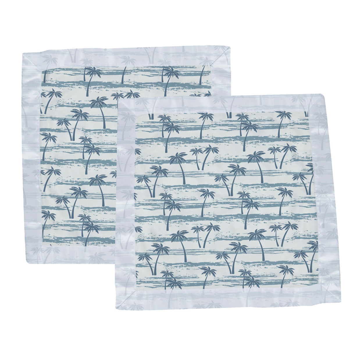 Ocean Palm Trees Bamboo Newcastle Blankie - HoneyBug 