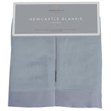 Blue Fog Cotton Newcastle Blankie - HoneyBug 