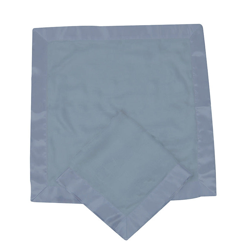 Blue Fog Cotton Newcastle Blankie - HoneyBug 