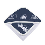 Things That Go Hooded Towel and Washcloth Set - HoneyBug 