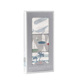 Ocean Tides Bamboo Washcloth Set of 3 - HoneyBug 