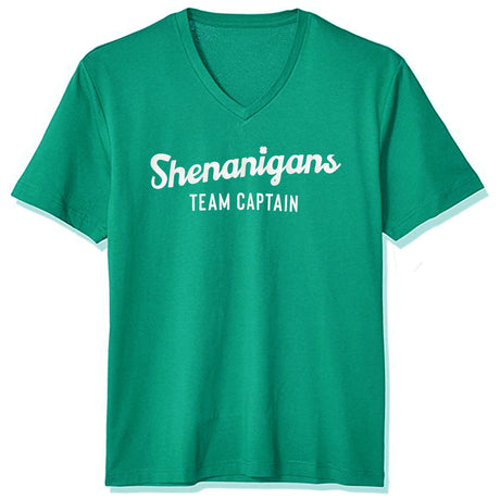 Shenanigans Team Captain Green Women's Tee - HoneyBug 