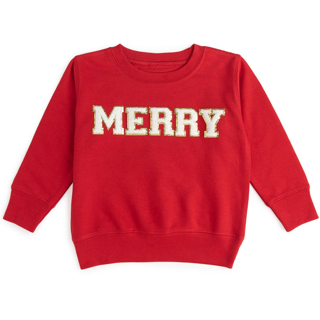 Merry Sweatshirt - Red - HoneyBug 