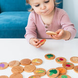 Happy Farmer's Market Matching Tiles - HoneyBug 