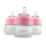 Flexy Silicone Baby Bottle - 5oz & 9oz - HoneyBug 