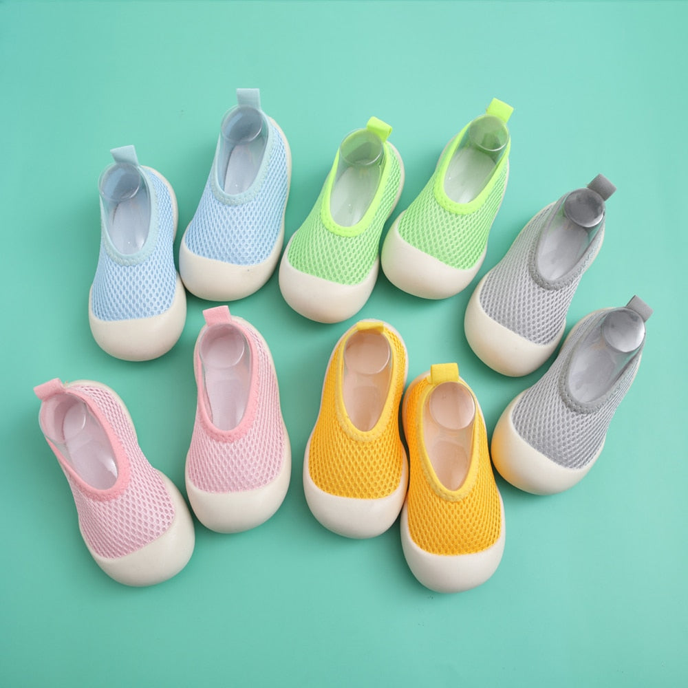 Baby First Walkers - Light Yellow - HoneyBug 