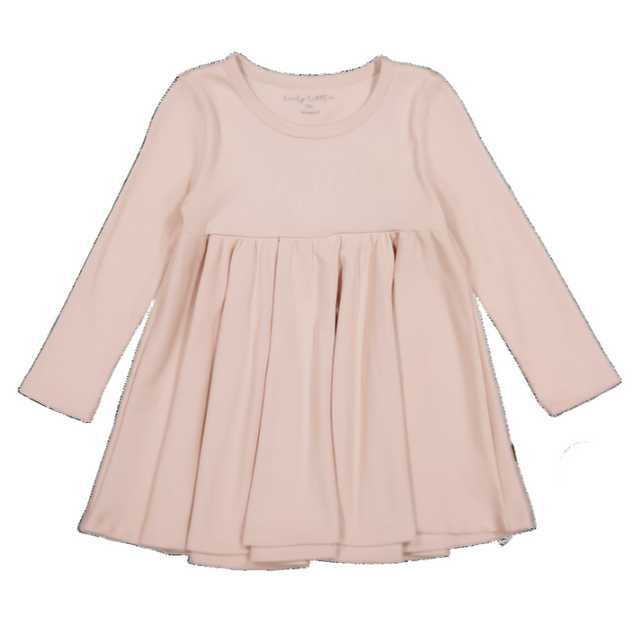 The Long Sleeve Dress - Blush - HoneyBug 