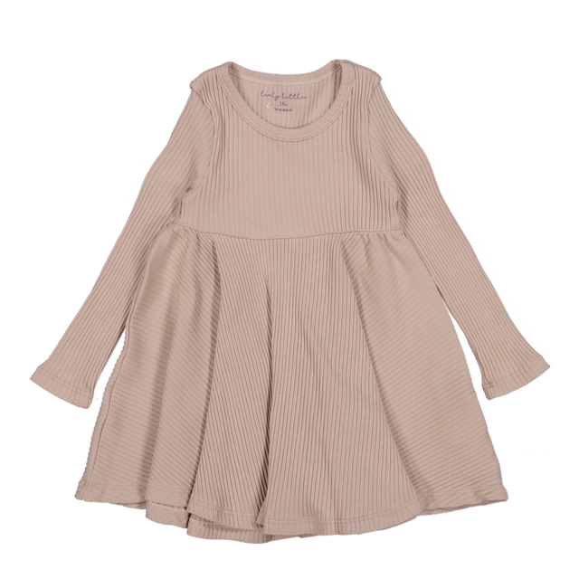 The Long Sleeve Dress - Mauve - HoneyBug 