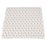 Hungry Giraffe and Animal Print Bamboo Muslin Newcastle Blanket - HoneyBug 