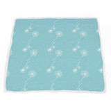Corgi and Dandelion Seeds Bamboo Muslin Newcastle Blanket - HoneyBug 