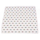 Vintage Muscle Cars and Motorcycles Bamboo Muslin Newcastle Blanket - HoneyBug 