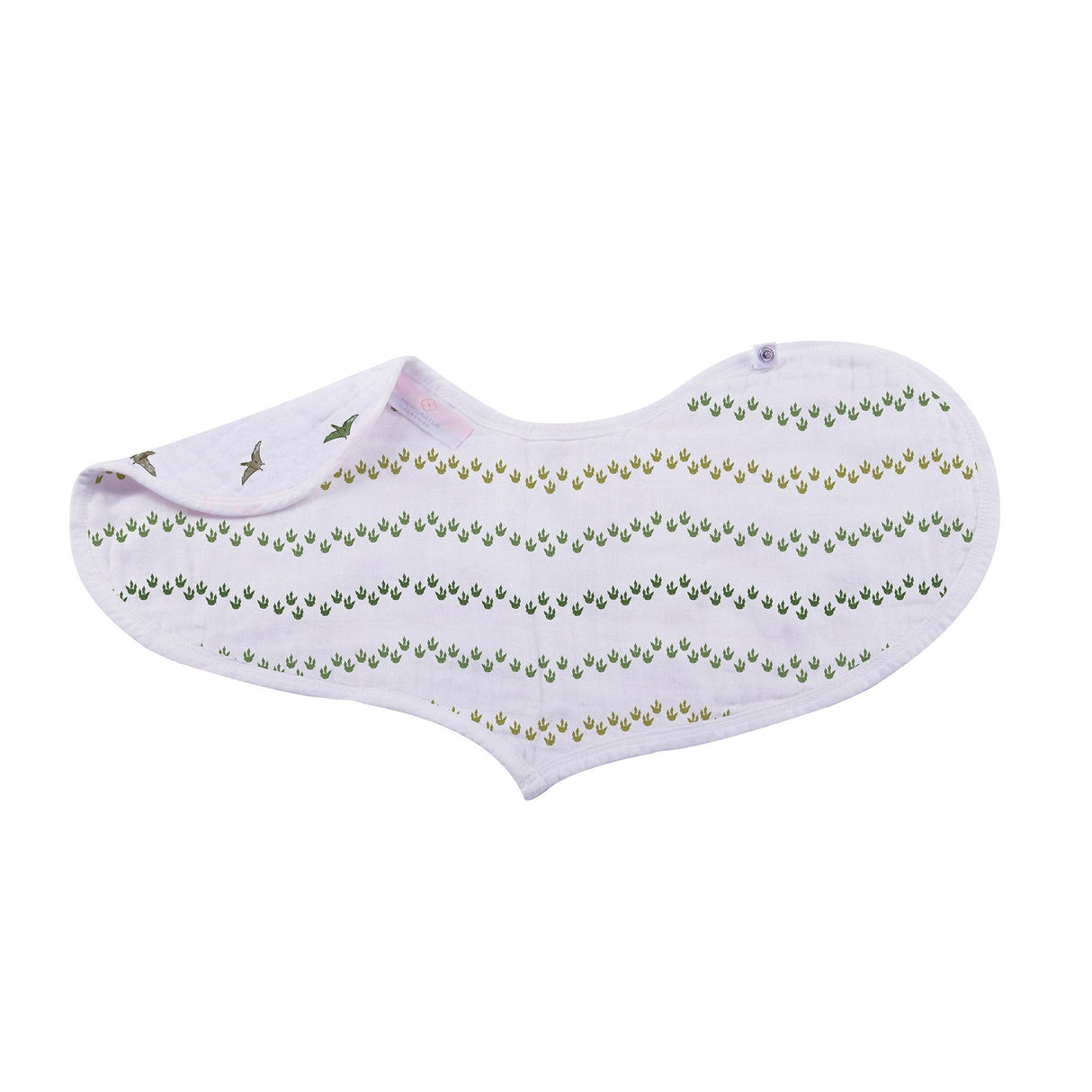Dino Days Cotton Burp Cloth Bib 2PK - HoneyBug 