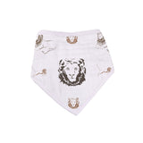 On The Savannah Bamboo Bandana Bibs 4PK - HoneyBug 